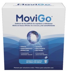 MOVIGO 20 BUSTINE - Integratore per il trattamento della stitichezza