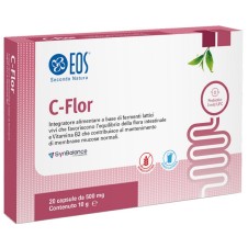 EOS C FLOR 20 Capsule - Integratore per l'equilibrio della flora intestinale e il benessere delle mucose