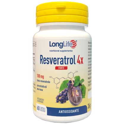 LONGLIFE RESVERATROL 4X 60Cps