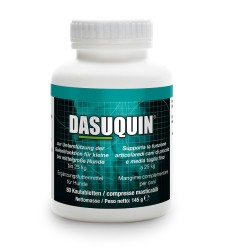 DASUQUIN Mangime Complementare Cani <25Kg S/M 80 Compresse