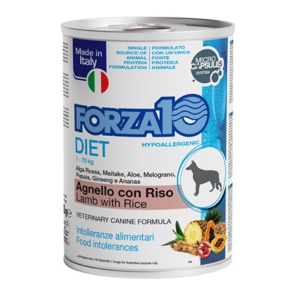 FORZA10 DIET AGNEL RISO UM CA