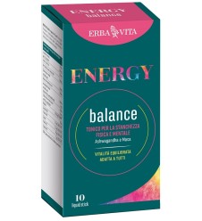 Energy Balance Integratore Energetico – Energy Balance – 10 stick liquidi da 12 ml – Integratore per aumentare energia e vitalità quotidiana