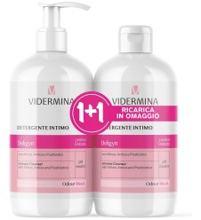 VIDERMINA DELIGYN Detergente intimo quotidiano bipack 2x500ML
