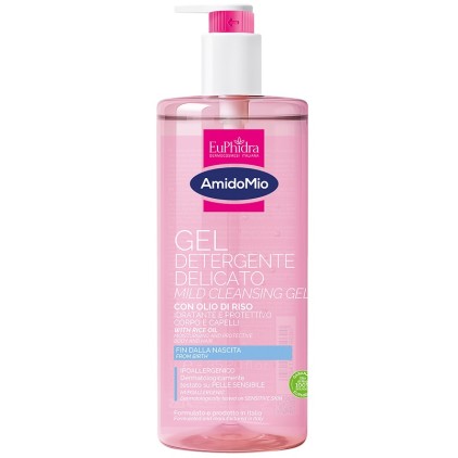 EUPHIDRA AMIDOMIO GEL DETERGENTE DELICATO CORPO CAPELLI 1 Litro