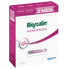 BIOSCALIN MENOPAUSA 60 COMPRESSE - Integratore per il benessere dei capelli