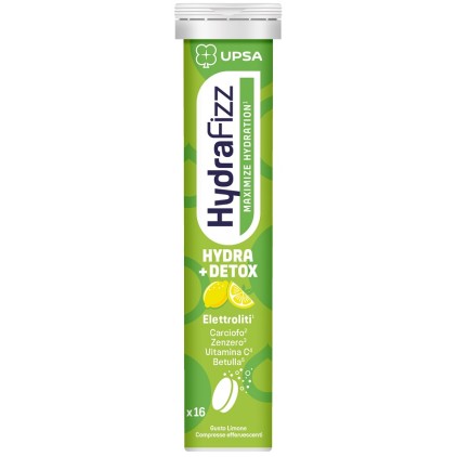 UPSA HYDRAFIZZ DETOX 16Cpr Eff