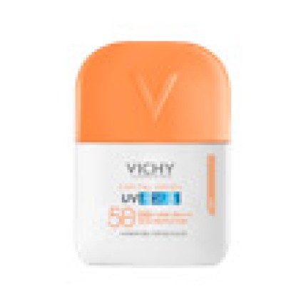 VICHY Capital Soleil UV Aqua Fluido Solare Viso Colorato SPF50 Colorazione Chiara 50ML