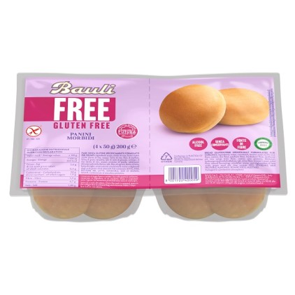 BAULI FREE PANINI MORBIDI 4PZ