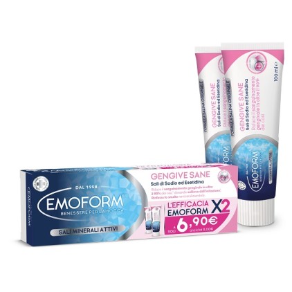 EMOFORM DENTIFRICIO GENGIVE SANE BIPACK 2x100ML