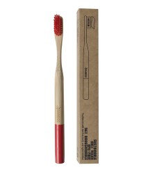 SPAZZOLINO BAMBOO MEDIUM ROSSO