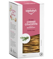 WELLABY'S Crackers Rosm.100g