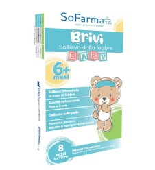BRIVI  SOLLIEVO FEBBRE 8PZ SF+