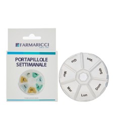 PORTAPILLOLE SETTIMANALE
