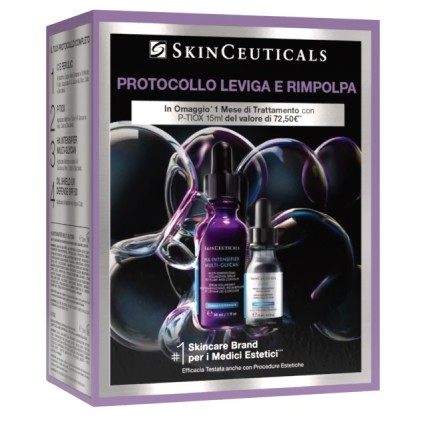 SKINCEUTICALS PROTOCOLLO LEVIGA & RIMPOLPA - HA Intensifier Multi-Glycan 30ml + Ptiox 15ml