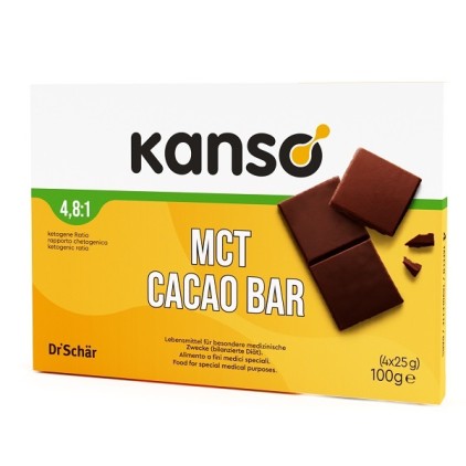 KANSO*MCT CACAO BAR 4X25G