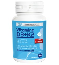 SANAVITA VITAMINA D3+K2 60CPR