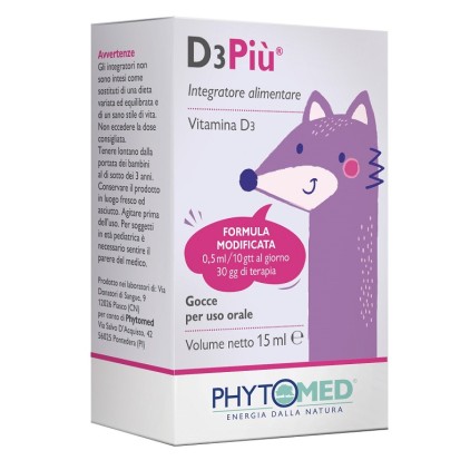 D3PIU  GOCCE 15ML
