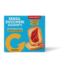 GIUSTO S/Z Fette Bisc.120g