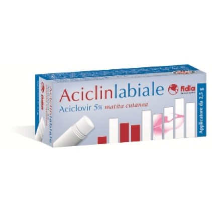 ACICLINLABIALE MATITA 2,5G 5%