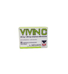 VIVIN C 20 COMPRESSE EFFERVESCENTI 330MG+200MG