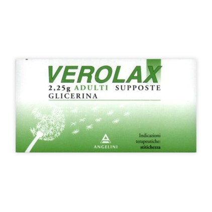 VEROLAX ADULTI 18 SUPPOSTE 2,25G