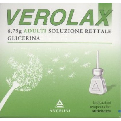 VEROLAX ADULTI SOLUZIONE RETTALE 6 CLISMI 6,75G