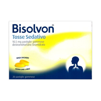 BISOLVON TOSSE SEDATIVO 20 PASTIGLIE 10,5MG