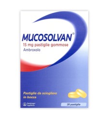 MUCOSOLVAN 20PASTL 15MG