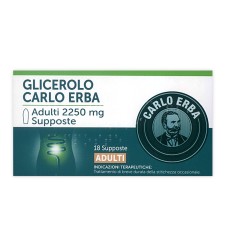 GLICEROLO AD 18SUPP 2250MG