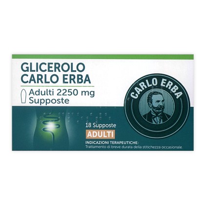 GLICEROLO AD 18SUPP 2250MG