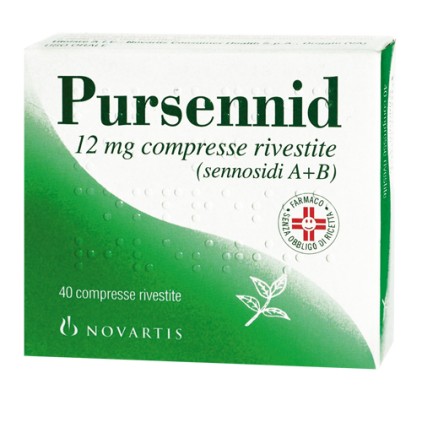 PURSENNID 40CPR RIV 12MG