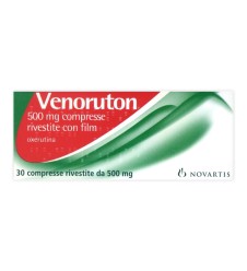 VENORUTON 30CPR RIV 500MG