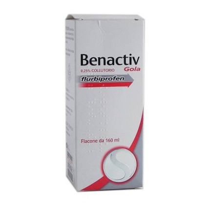 BENACTIV GOLA COLLUT 160ML 2,5