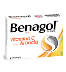 BENAGOL VIT.C 24PAST ARANCIA