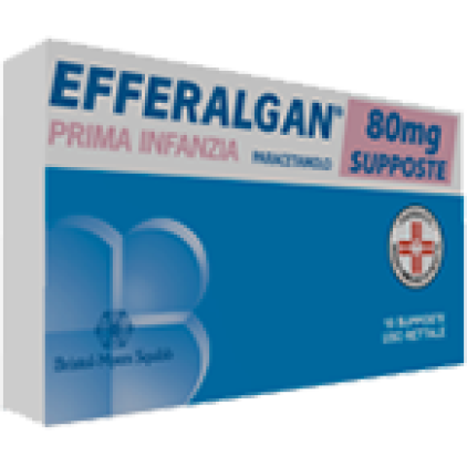 EFFERALGAN 10SUPP 80MG