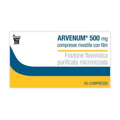 ARVENUM 60CPR RIV 500MG