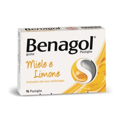 BENAGOL 16 PASTIGLIE MIELE LIMONE