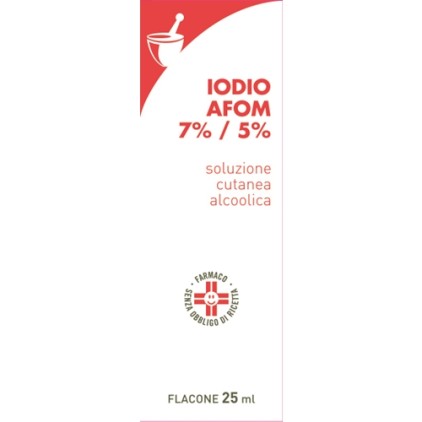 IODIO SOL ALCO I AFOM 25ML