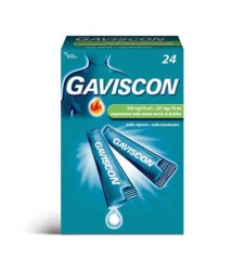 GAVISCON 24 BUSTINE 500+267MG/10ML