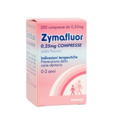 ZYMAFLUOR 200CPR 0,25MG