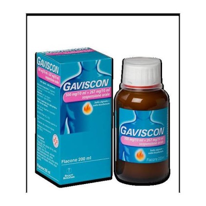 GAVISCON OS 500MG+267MG/10ML