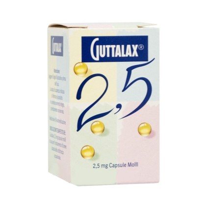 GUTTALAX 30CPS MOLLI 2,5MG