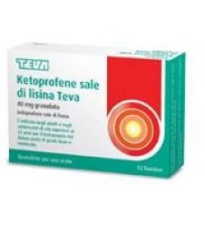 KETOPROFENE LISINA TEVA 12BS