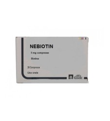 NEBIOTIN 30CPR 5MG