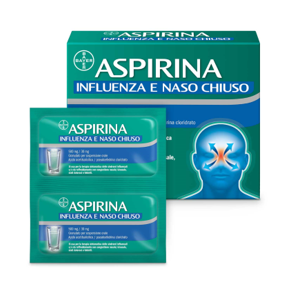 ASPIRINA INFLUENZA E NASO C 10