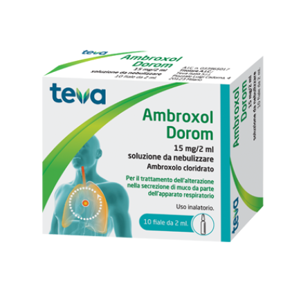 AMBROXOL DOROM NEB 10F 2ML15MG