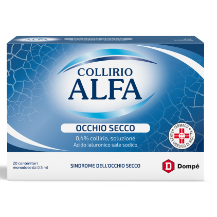 COLLIRIO ALFA OCCHIO SECCO 20 FLACONCINI