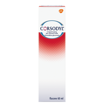 CORSODYL SPRAY 60ML 200MG/100M