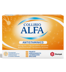 COLLIRIO ALFA ANTISTAMINICO 10 CONTENITORI MONODOSE