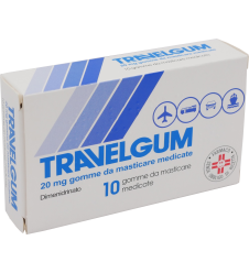 TRAVELGUM 10GOMME MAST 20MG